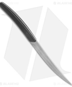 Alternative view of Dogwood Custom Knives Fish and Fowl Fixed Blade Knife Black G-10 (4.75" SW)