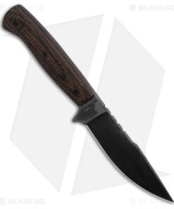 Alternative view of Drifter Blades Overlander Mando Edition Fixed Blade Knife Micarta (5" Black)