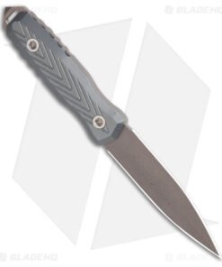 Alternative view of EOS Mini Thresher Fixed Blade Knife Sasha Gray/GM Gray Silver Spike (3.6" Gray)