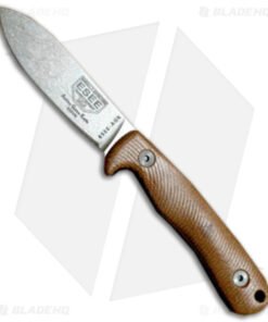 ESEE Ashley Emerson Game Knife Brown Micarta (3.5" SW S35VN) ESEE-AGK35V