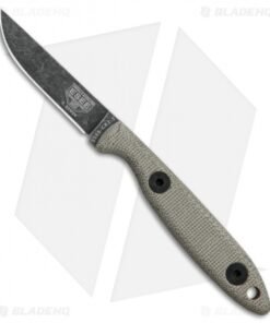 ESEE Camp-Lore Cody Rowen CR2.5 Bushcraft Fixed Blade Knife (2.5" Black SW)