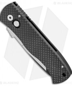 Alternative view of Emerson Pro-Tech CQC-7 Automatic Knife Full Carbon Fiber (3.25" Black)