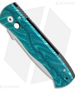 Alternative view of Emerson Pro-Tech CQC-7 Automatic Knife Green Grain Micarta (3.25" Stonewash)