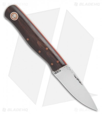 Fiddleback Forge Handyman Fixed Blade Knife East Indian Rosewood (3.3" Satin) - Image 2