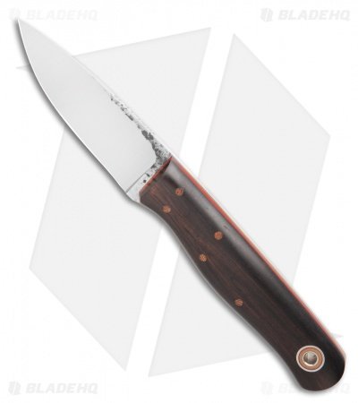Fiddleback Forge Handyman Fixed Blade Knife East Indian Rosewood (3.3" Satin)