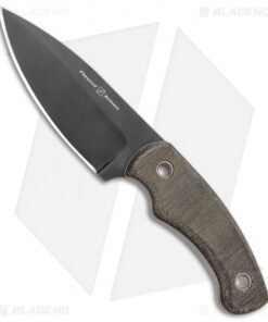 Flexcut Hawthorne Nomad Fixed Blade Knife OD Green Micarta (4.25" Black)