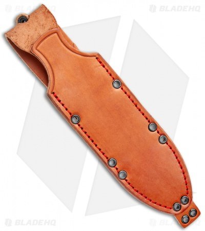 FOBOS Tier1-C Fixed Blade Knife OD Green Micarta/Red Liners (6.5" SW) - Image 3