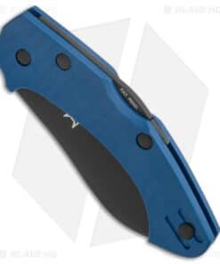 Alternative view of Fox Knives Anso Zero Exclusive Folding Knife Blue G-10 (3" Black N690)