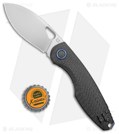 Fox Knives Vox Chilin F8 Liner Lock Knife Carbon Fiber (3.2" Satin) FX-530 CF - Image 4