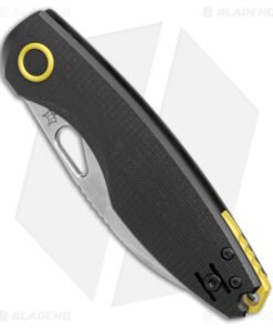 Alternative view of Fox Knives Vox Chilin F8 Liner Lock Knife Black G-10 (3.2" SW)