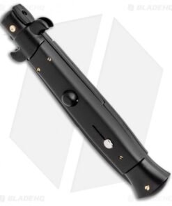 Alternative view of Frank B 9" Italian Stiletto Automatic Bayonet Knife Stealth Black (4" Black)