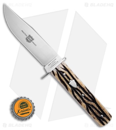 GEC H10 Hunter Fixed Blade Knife India Jigged Bone (4.4" Satin) - Image 4