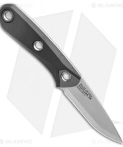 Alternative view of Gerber Principle Fixed Blade Knife Black Rubber (3" Stonewash 420HC) 30-001655