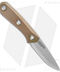 Alternative view of Gerber Principle Fixed Blade Knife Brown Rubber (3" Stonewash 420HC) 30-001657