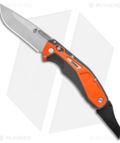 Gerber Randy Newberg DTS Pivot Lock Knife Gray/Orange Rubber (3.8" SW)