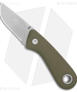 Gerber Vertebrae Fixed Blade Knife Sage Green (2.4" Stonewash) 30-001500