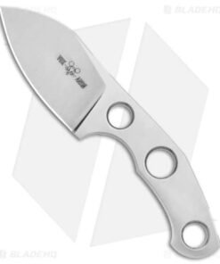 GiantMouse Vox/Anso GMF1-FS 5mm Fixed Blade Knife (2.6" Satin M390)