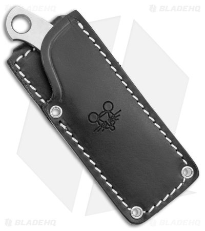 GiantMouse Vox/Anso GMF1-FS 5mm Fixed Blade Knife (2.6" Satin M390) - Image 3