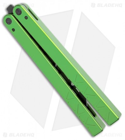 Glidr Original 2 Carbon Series Butterfly Trainer Gecko Green (4.25" Black) - Image 2