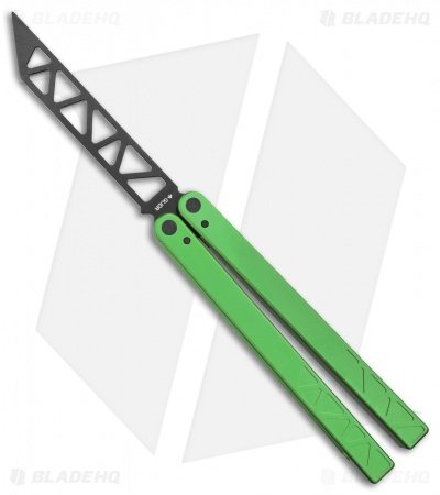 Glidr Original 2 Carbon Series Butterfly Trainer Gecko Green (4.25" Black)