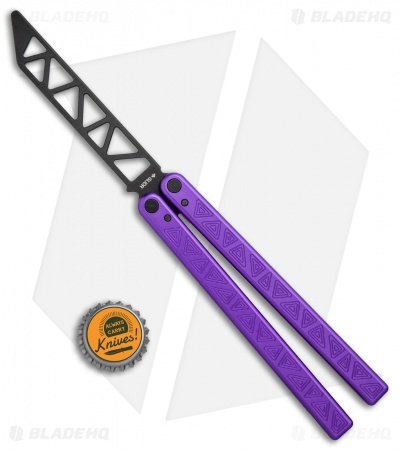 Glidr Original 4 Carbon Series Butterfly Trainer Dragon Purple (4.25" Black) - Image 4