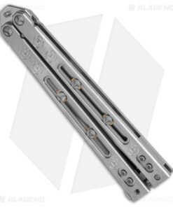Alternative view of Heed Industries SeaKnight Balisong Butterfly Knife Stonewash Ti (4.6" Two-Tone)