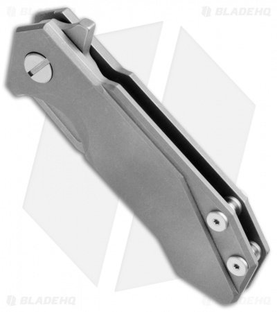 Hinderer Knives Half Track Knife Titanium (2.75" Working Finish) - Image 3