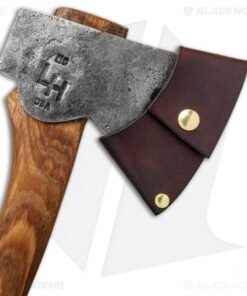 Alternative view of Hoffman Blacksmithing 19" Wasatch Axe w/ Hickory Wood Handle - Natural Finish