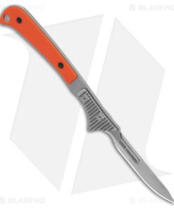 Alternative view of REVO RJ-1 Journey Fixed Blade Knife Brown G-10 (3.9" Satin)