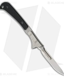 Alternative view of Hogue Knives Expel Scalpel Fixed Blade Knife Black G-10 (3.3" Stonewash ) 35874
