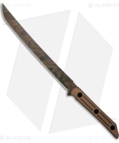 Jack Hoback Kwaichete Moab Camo Fixed Blade Knife Coyote SureTouch (12"Camo)
