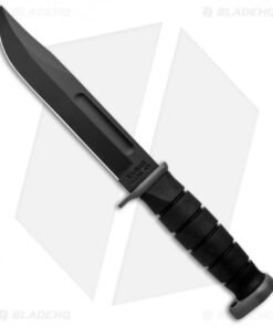 Ka-Bar Extreme Fighting/Utility Knife Black Kraton (7" Black) 1292