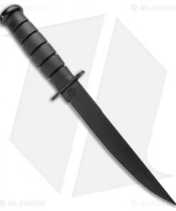 Alternative view of Ka-Bar Modified Tanto Fighting/Utility Knife Fixed Blade (8" Black) 1266