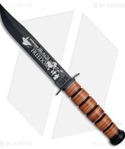 Ka-Bar Bowie US Navy Operation Iraqi Freedom Fixed Blade Knife (7" Black) 9131