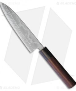 Kanetsune Petty Kitchen Knife Sandalwood (5.5" San Mai) KC464