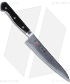 Kanetsune Large Petty Chef's Knife 10.375" Black Wood KT-104