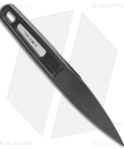 Alternative view of Kershaw Electron Dagger Fixed Blade Knife Black GFN (2.4" Black GFN) 1396