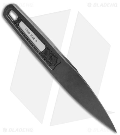 Kershaw Electron Dagger Fixed Blade Knife Black GFN (2.4" Black GFN) 1396 - Image 2
