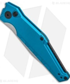 Alternative view of Kershaw Galyean Launch 7 Automatic Knife Teal (3.75" Stonewash) 7900TEALSW