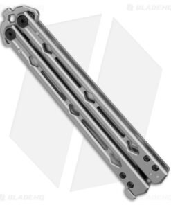 Alternative view of Kershaw Lucha Balisong Butterfly Knife Stainless Steel (4.5" Stonewash) 5150