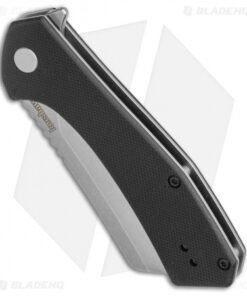 Alternative view of Kershaw Static Cleaver Liner Lock Knife Black G-10 (2.8" SW D2)
