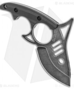 Alternative view of Kizer Shark Tooth Fixed Blade Knife Carbon Fiber (2.6" Black SW) 1043N2