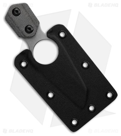 Kizer Variable Wharncliffe Fixed Blade Knife Black Micarta (3.43" Satin) 1052A1 - Image 3