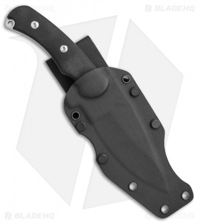 Kizer Willumsen Super Bad Drop Point Fixed Blade Black G-10 (4.75" SW) Ki1017A1 - Image 3