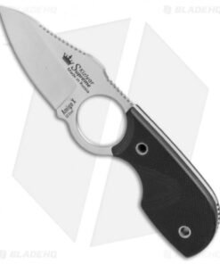 Alternative view of Kizlyar Supreme Knives Amigo X Fixed Blade Black G-10 (2.75" Satin D2 ) KK090