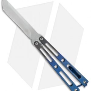 VMX Vallotton/Maverick Balisong Butterfly Knife "Night Fade" Ti (4.25" Satin)