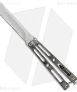 VMX Vallotton/Maverick Balisong Butterfly Knife "Wasted" Ti (4.25" Satin)