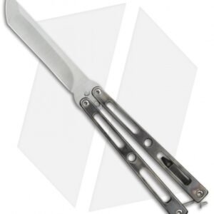VMX Vallotton/Maverick Balisong Butterfly Knife "Wasted" Ti (4.25" Satin)