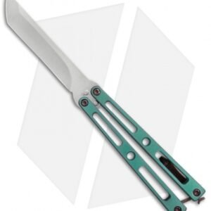 VMX Vallotton/Maverick Balisong Butterfly Knife Green/Bronze Ti (4.25" Satin)