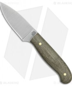 LT Wright Knives Patriot Fixed Blade Knife Green Micarta (2.5" Satin)